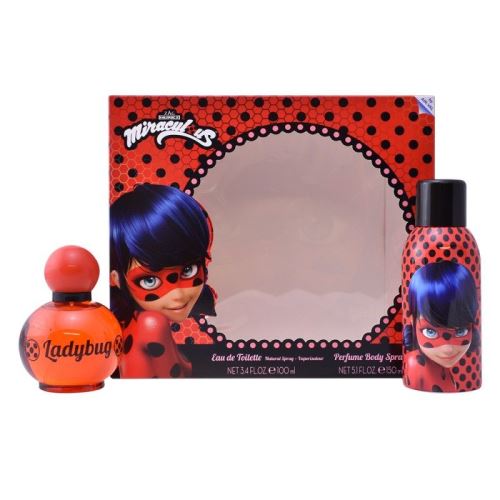 Set de Parfum Enfant Miraculous Ladybug Cartoon (2 pcs)