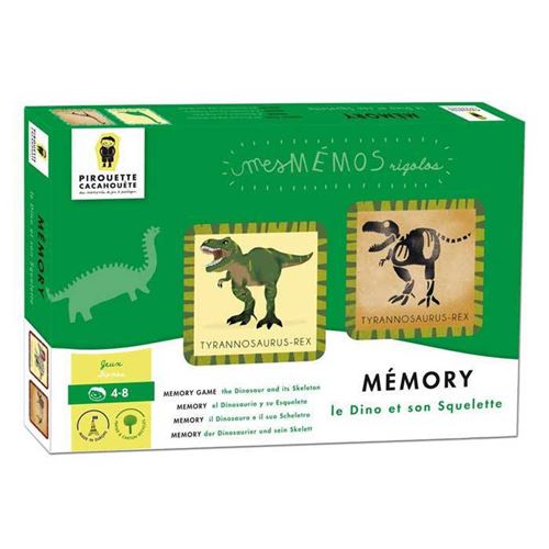 Pirouette Cacahouète Mes Mémos Rigolos - Dinosaures