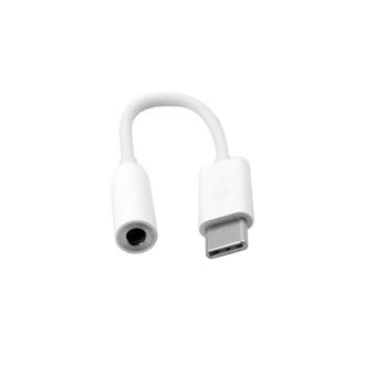Adaptateur Apple USB-C vers Mini Jack 3.5 mm Blanc - Fnac.ch