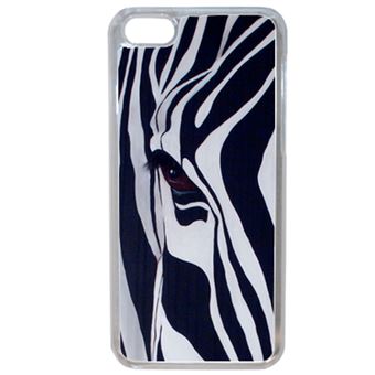Coque Motif Zebre Noir Et Blanc Compatible Iphone 7 Transparent