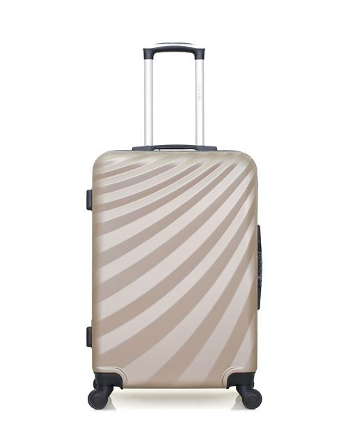 WAVE PARIS - Valise Weekend ABS DANUBE 4 Roues 65 cm