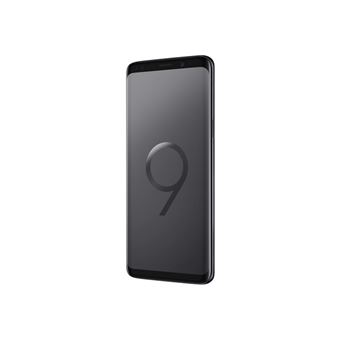Samsung Galaxy S9 - 4G smartphone RAM 4 Go / 64 Go - microSD slot - écran OEL - 5.8" - 2960 x 1440 pixels - rear camera 12 MP - front camera 8 MP - noir minuit - 1
