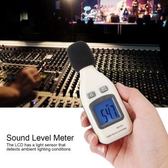 18€58 sur Sonomètre, Décibelmètre - Appareil de contrôle de bruit de mètre  de niveau sonore numérique 30-130dBA - Outils de mesure électroportatif -  Achat & prix