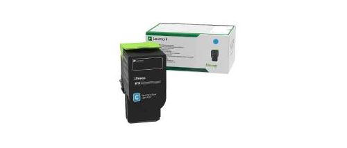 lexmark 78c2uc0 cartouche de toner cyan uld programme de retour noir