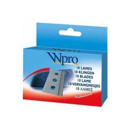 Boîte de 10 lames pour grattoir Accessoires et entretien 481281728162 WPRO - 60256
