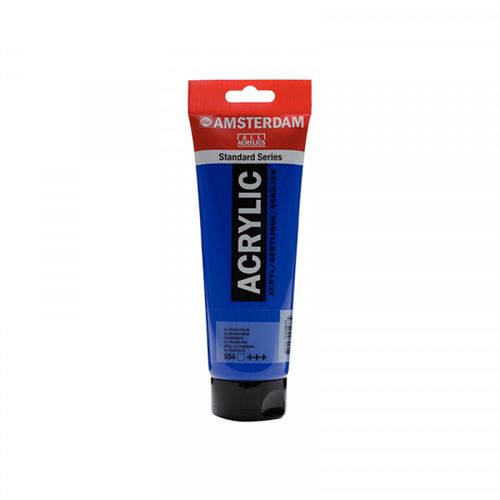 Tube peinture acrylique - Outremer - 250 ml - Amsterdam Royal Talens
