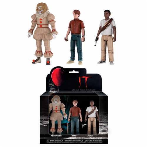 Figurines - Ca - 3 Pack Pennywise, Stan et Mike