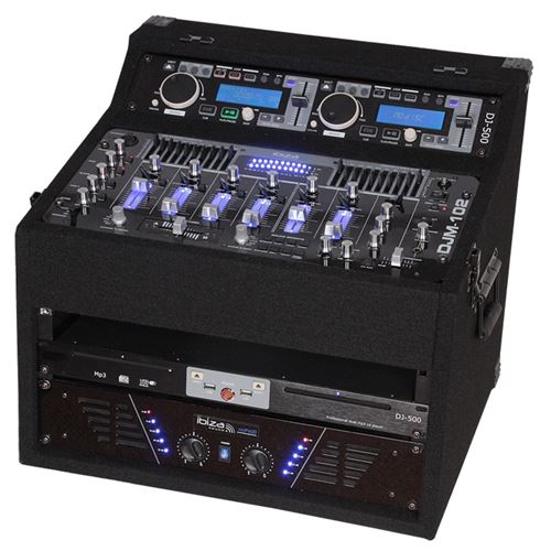 IbizaSound DJ1000MKII - analoge mixer - 6-kanaals