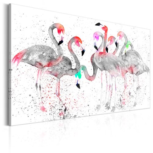 Tableau - Danse des flamants - Décoration, image, art -