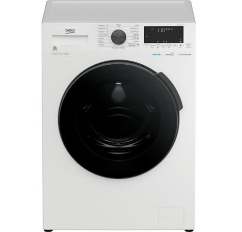 Beko BX2 WTS9200WDOS - Machine à laver - indépendant - largeur : 60 cm - profondeur : 64 cm - hauteur : 84 cm - chargement frontal - 64 litres - 9 kg - 1200 tours/min - blanc