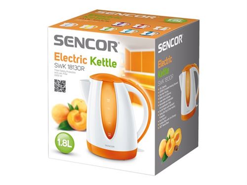 Sencor SWK 1813OR - Waterkoker - 1.8 liter - 2 kW - oranje