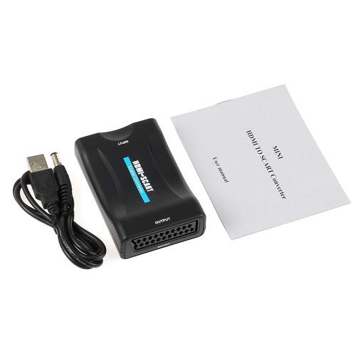 VSHOP® HDMI MHL Audio vers Péritel convertisseur Adaptateur vidéo pour TV HD DVD Box, PS3,PS4