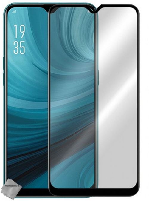 Film de protection verre trempe incurve integral pour Oppo AX7 - NOIR