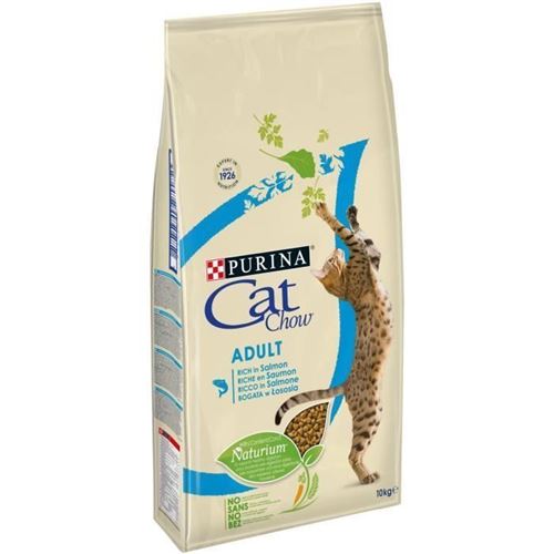 Meilleurs prix pour PURINA CAT CHOW Adult au Saumon - Croquettes pour chat-