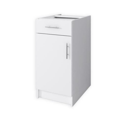 OBI Meuble bas de cuisine L 40 cm - Blanc mat
