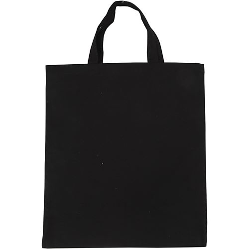 Creative sac en coton 38 x 42 noir