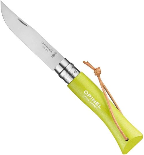 Opinel 7 Vri Anis + Lien Baroudeur