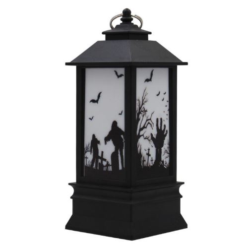 Lampe Main fantôme Lumineux Halloween Décoration - Noir