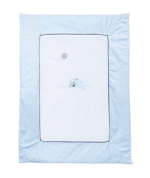 Couverture velours Nattou Collection ' Sam et Toby ' 75x100cm