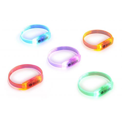 Hercules pack 10 bracelets lumineux interactifs