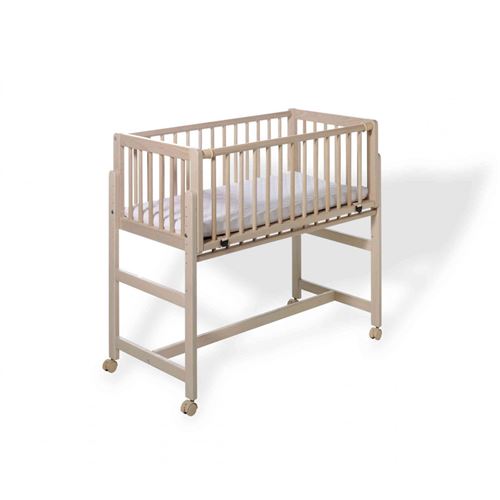 Berceau cododo en bois hêtre Betsy réglable en hauteur 45x90 cm - Geuther