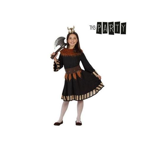 Déguisement pour Enfants Femme viking (Taille 5-6 Ans)
