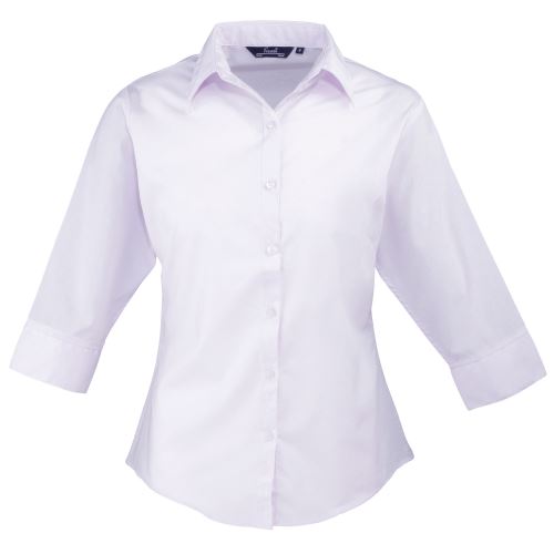 Premier - Chemisier à manche 3/4 - Femme (FR 52) (Bleu moyen) - UTRW1093