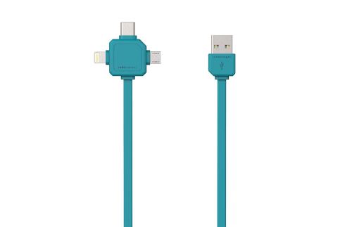 Câble Usb Allocacoc Bleu [9003bl/usbc15]