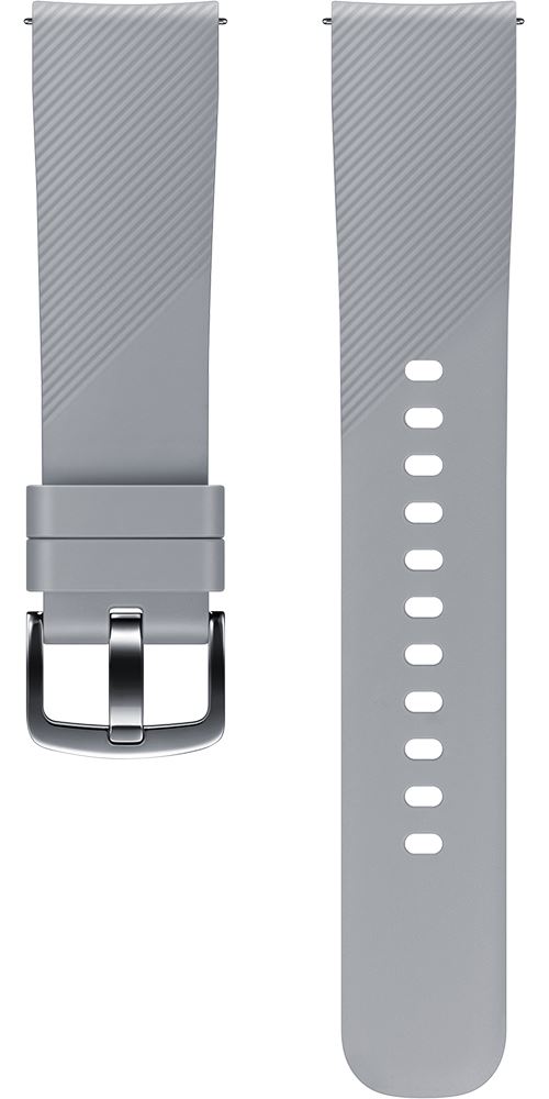 Bracelet en silicone gris Samsung pour montre Gear Sport