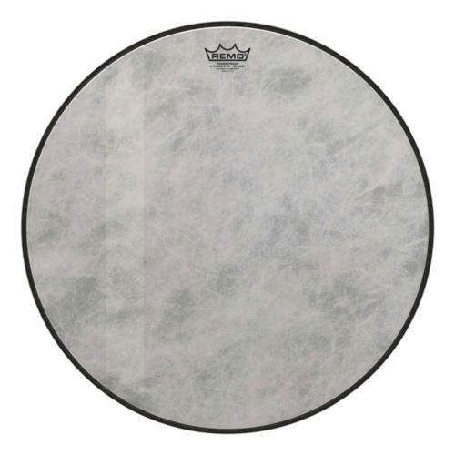 Remo P3-1522-FD-FLT - Peau de frappe Powerstroke 3 Fiberskyn Diplomat Felt Tone de 22 pour grosse caisse