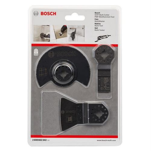 Set accessoires carrelage pour Outil multifonction Bosch