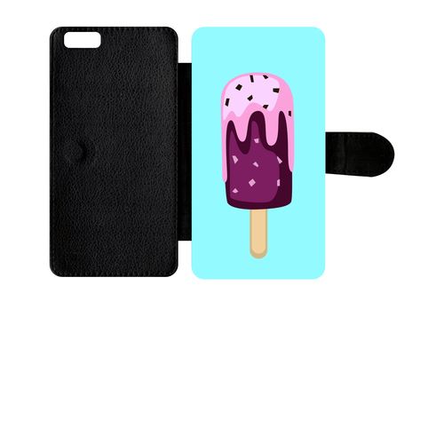 Etui À Rabat Apple Iphone 6s Plus Glace Baton Violette