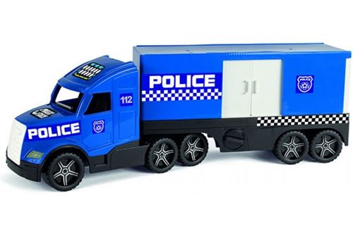 Wader véhicule de police Magic Truck 79 cm bleu/noir