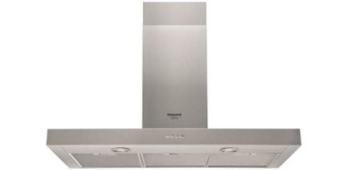 WHIRLPOOL - HOTPOINT ENC (NPU) Hotte, Décorative 90 cm, INOX