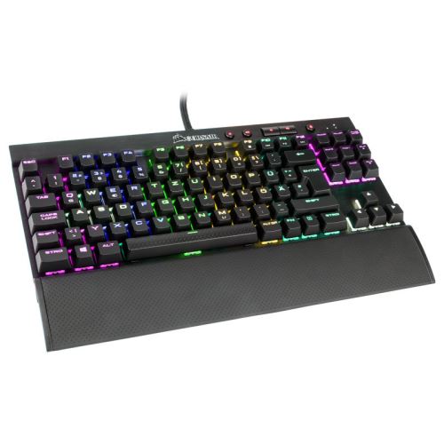 Corsair Gaming K65 Lux Rgb Compact Gaming Tastatur, Mx-red - Sch