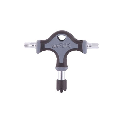 Clé Torx Boulon de Plateau Super B Premium TB-TH20 T30 Hex 5mm Gris
