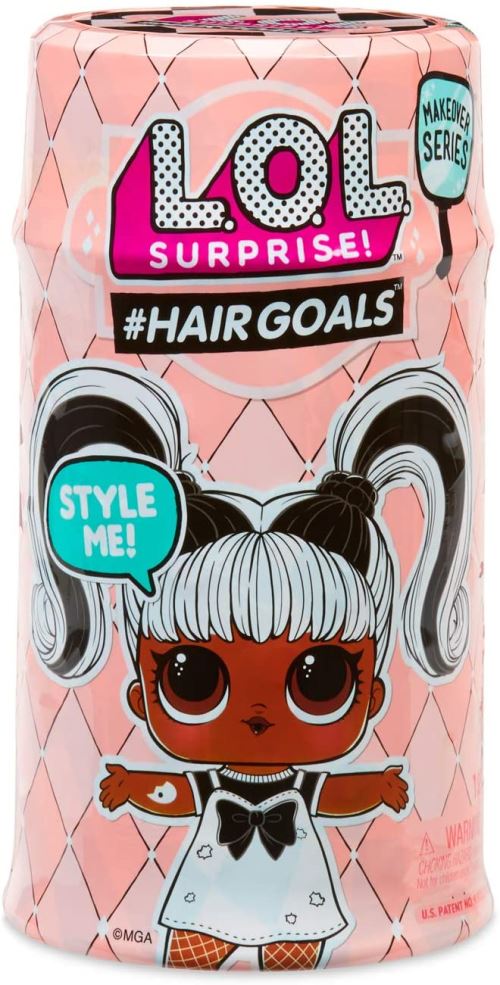 MGA Entertainment 556220E7C L.O.L. Surprise Hair Goals Poupée avec Cheveux et Accessoires coiffables Multicolore