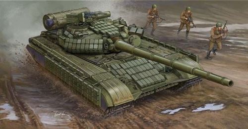 Trumpeter Soviétique T-64AV MOD 1984 Modèle Kit 1:35 Russe NEUF - Image 3
