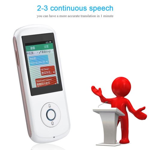 Écouteurs Traducteur Instantané - 114 Langues - Bluetooth 5.3 - 3 Modes De Traduction - Autonomie 3h - Pour Voyages