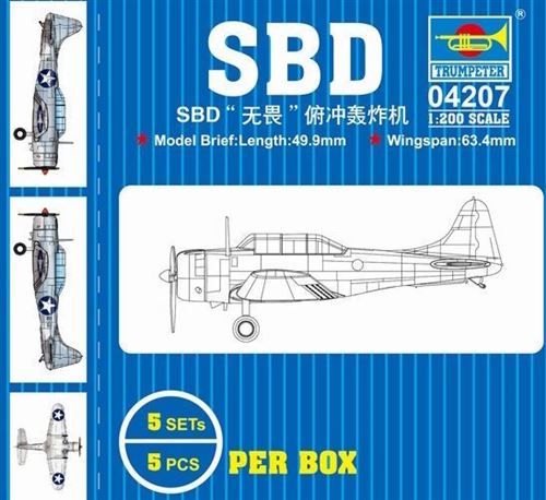 Trumpeter Sbd - 1:200E - Image 1