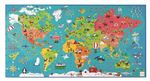 Scratch Puzzle carte du monde 150 pièces