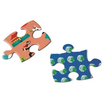 Scratch Puzzle carte du monde 150 pièces