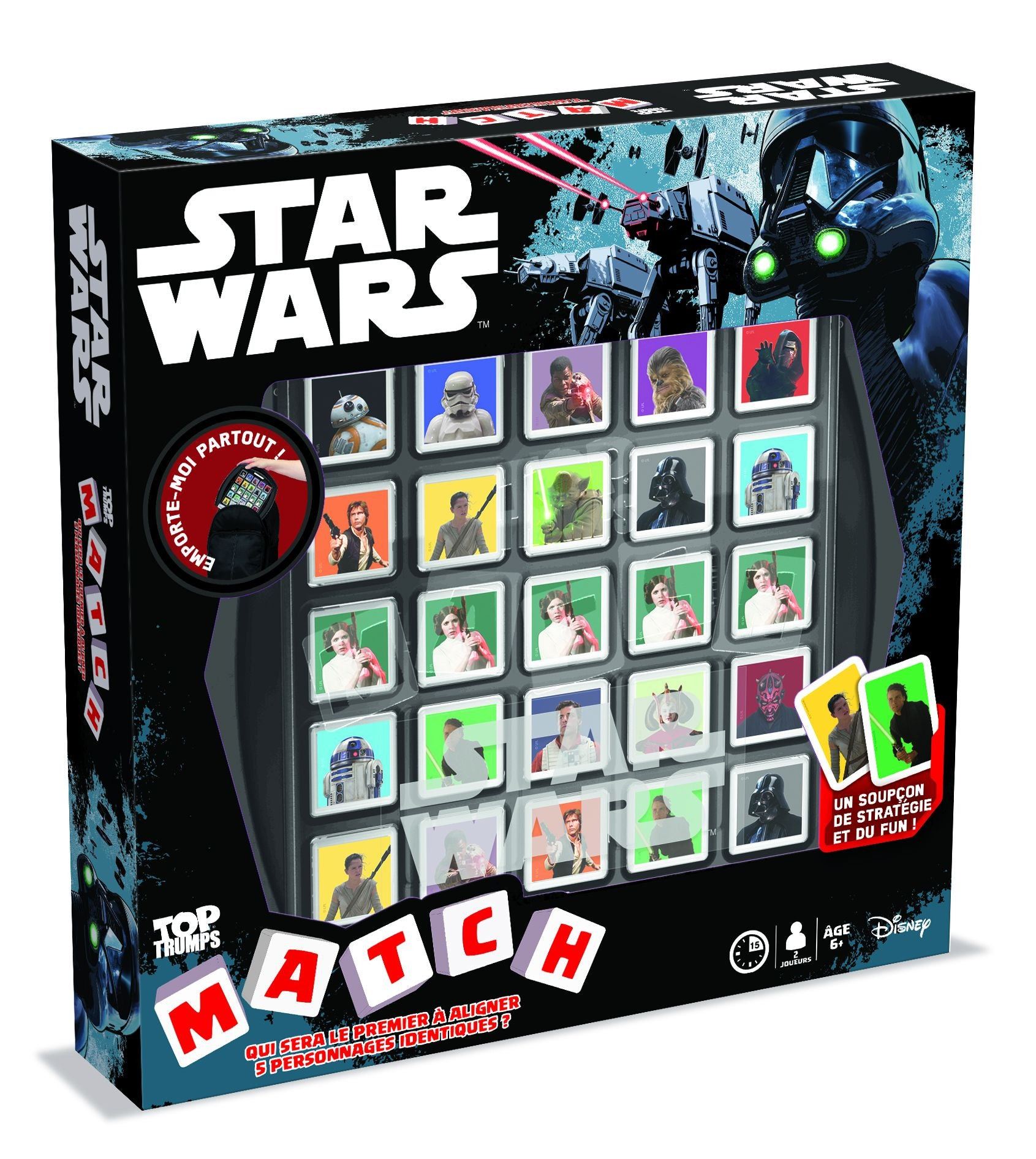 Match Star Wars Jeu de société Version française Jeux classiques Achat & prix fnac