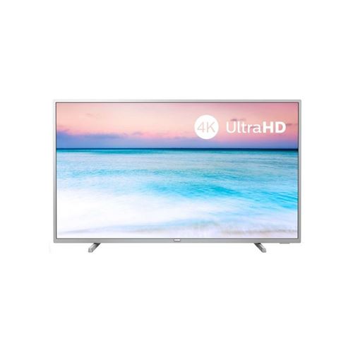 TV intelligente Philips 50PUS6554 50 4K Ultra HD LED WiFi Argenté