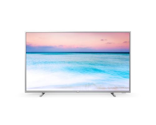 Philips 50Pus6554 - Classe De Diagonale 50" TV LCD Rétro-Éclairée Par Led - Smart TV - Saphi TV - 4K UHD (2160P) 3840 X 2160 - Hdr - Argent Clair