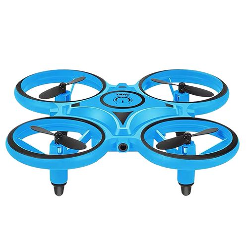 Drone Mini détecteur de gravité Contrôle à la main et à la montre-Bleu