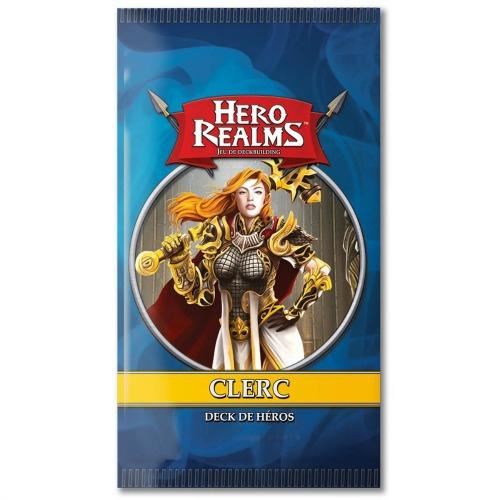 Hero Realms - Deck de Héros : Clerc - Booster 15 cartes VF