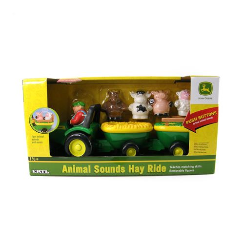 Tracteur Tomy John Deere et les animaux de ferme