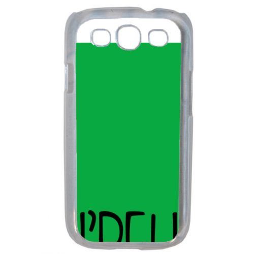 Coque j peux pas j ai tennis 4 compatible samsung s3 mini transparent