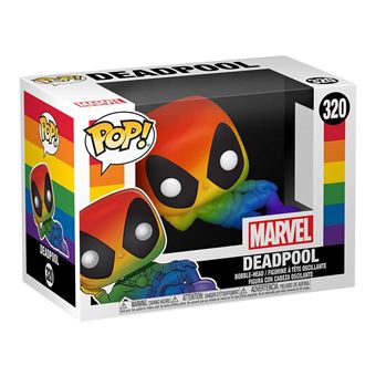 Figurine Funko Pop Marvel Pride Deadpool Rainbow